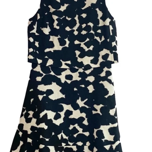 Banana Republic Women’s Layered Flounce Hem A-Line Dress - Picture 6 of 7